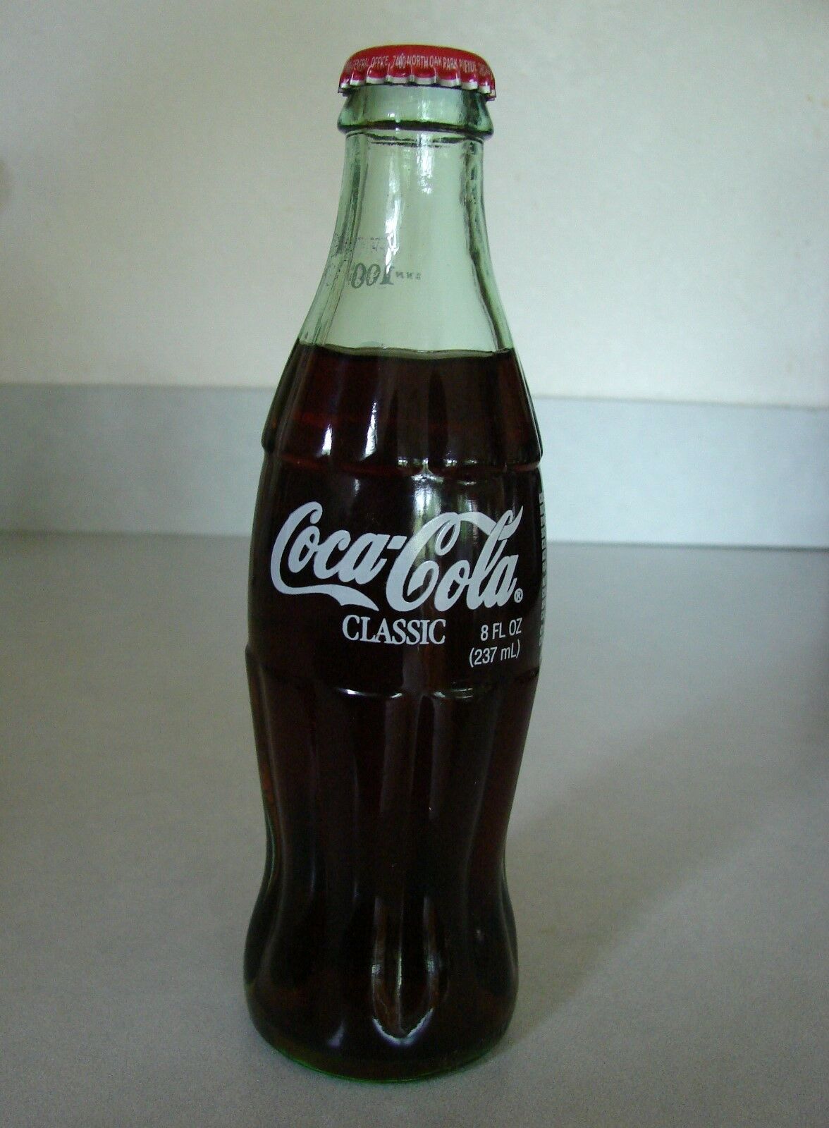 Coca Cola Glass Bottle, 8 Fl Oz