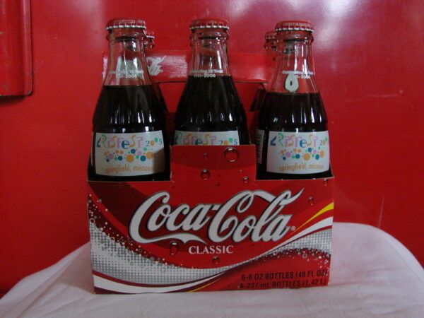 Artfest 2005 Springfield, Missouri Coke Bottle 6-pack