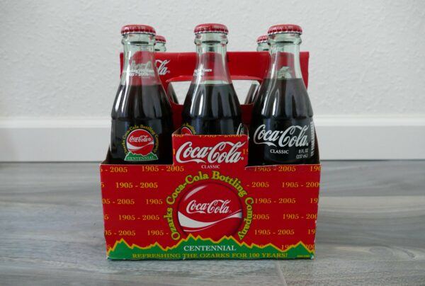 Ozarks Coca-Cola Bottling Company Centennial Commemorative 6-Pack Coke Bottles