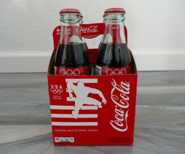 London Olympic Games 2012 Commemorative 4-Pack Coca-Cola Bottles