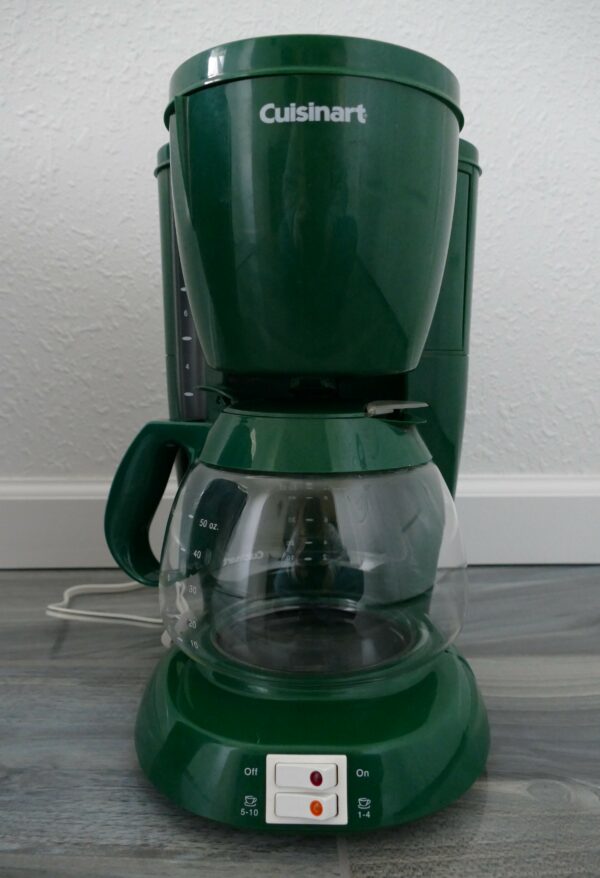 Cuisinart Coffee Bar Classic 10-Cup Auto Drip Coffee Maker Discontinued Model DCC-100 Rare Green