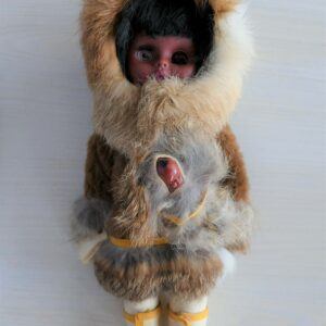 Alaskan Eskimo Doll With Baby Papoose