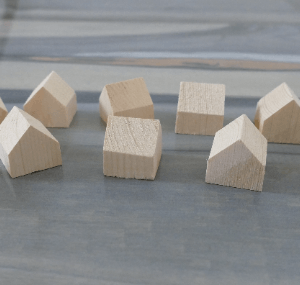 1" Wood Houses