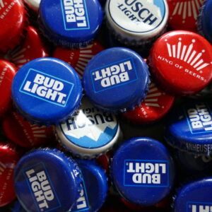 1,000 Dented Beer Bottle Caps