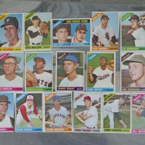 Set of 16 – 1966 Topps Baseball Cards