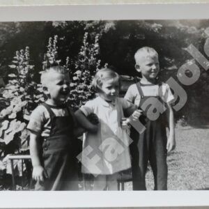 Keeping Up with the Boys – Original Vintage Photograph