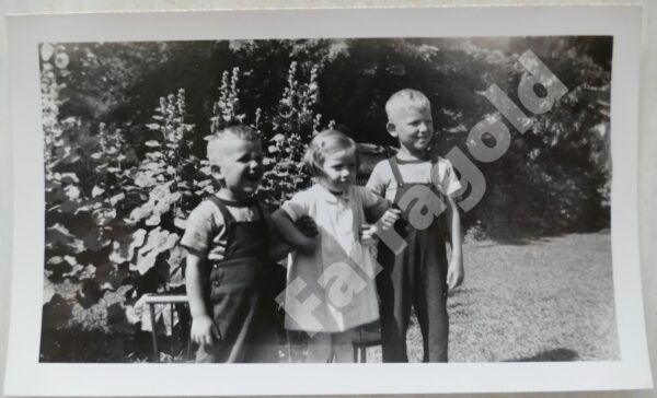 Keeping Up with the Boys – Original Vintage Photograph