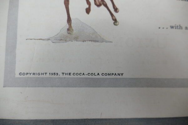 1953 Drink Coca-Cola Print Advertising