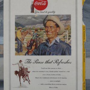1953 Drink Coca-Cola Print Advertising