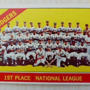 1966 Topps Baseball Card #238 – Dodgers Team