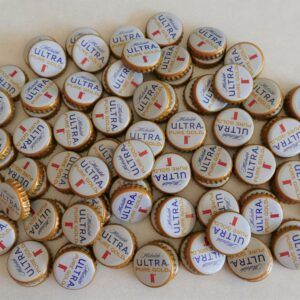 200 Michelob Ultra Pure Gold Bottle Caps