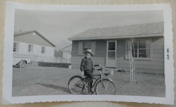 Kirby and His Bike – Vintage Original Photograph