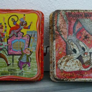 Set of Two Vintage Mattel Music Boxes