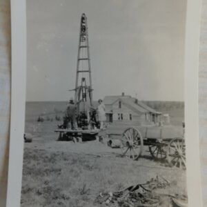 Bill and Luella By The Well – Vintage Original Photograph