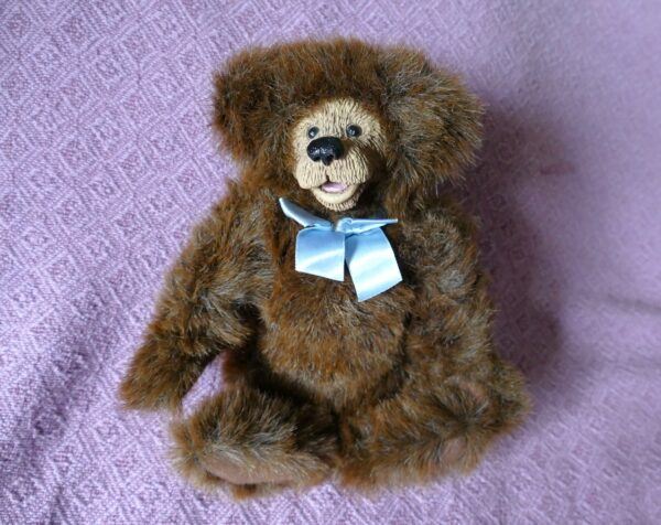 Kimbearly's Originals Plush Bear with Leather Tag #1E/1036