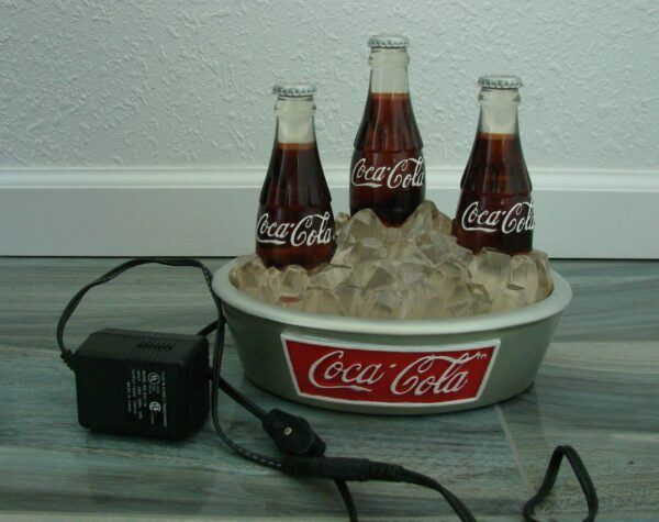 Coca-Cola Light-Up Bottle Fountain