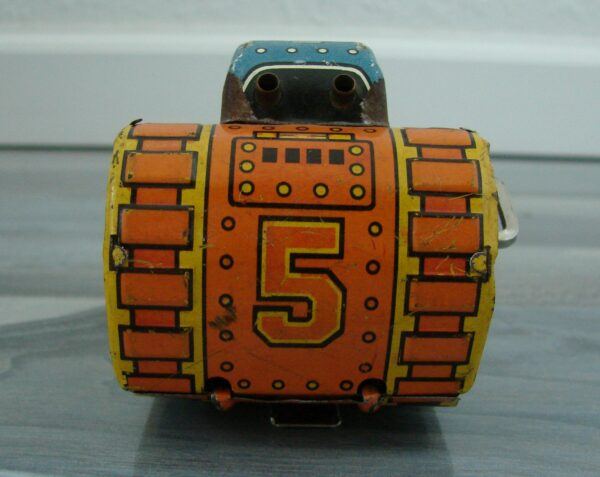 Vintage Marx Wind-Up Flip-Over Toy Tank