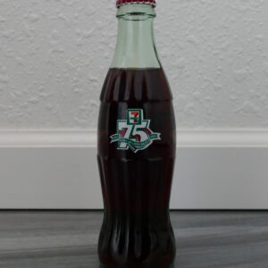 7-Eleven 75th Anniversary Commemorative Coca-Cola Glass Bottle