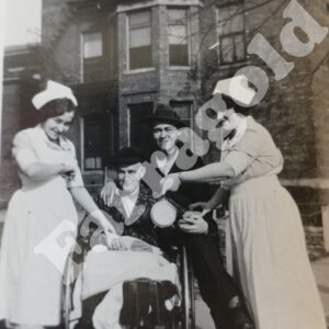 Out of the Hospital – Vintage Photograph