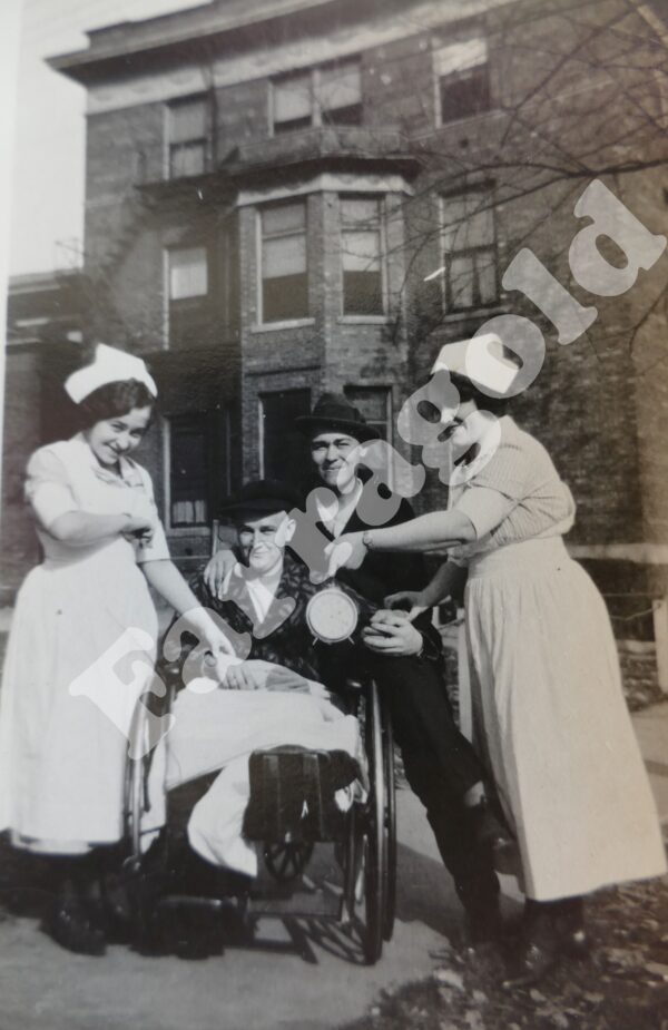 Out of the Hospital – Vintage Photograph