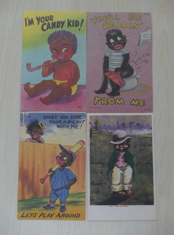 Black Americana Vintage Postcard Reproductions