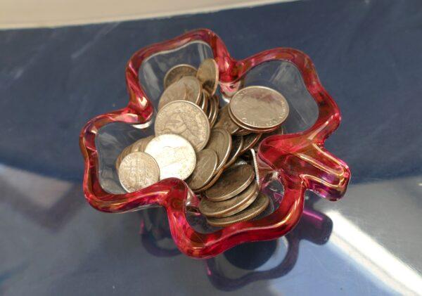 Four-Leaf Clover Decorative Glass Bowls