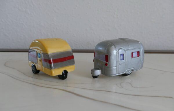 Vintage Camper Trailers Salt & Pepper Shaker Set