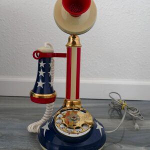 American Telecommunications Corporation “The Candlestick” Rotary Dial Telephone