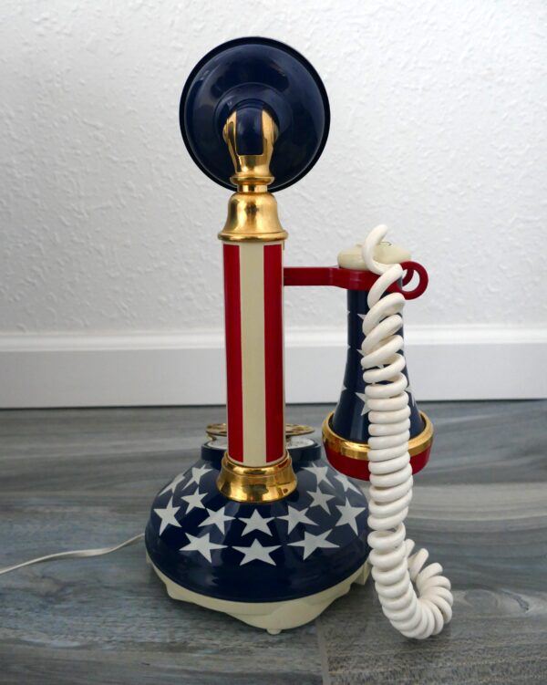 American Telecommunications Corporation “The Candlestick” Rotary Dial Telephone