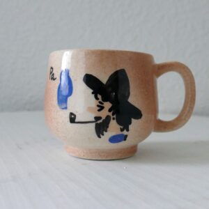 Hand-Painted Ozarks Hillbilly “Pa” Teacup