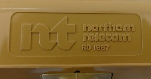 Northern Telecom Contempra Rotary Dial Telephone