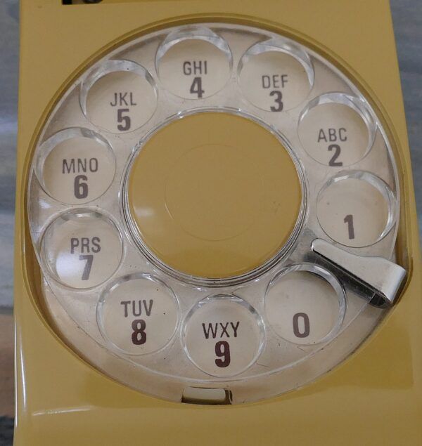 Northern Telecom Contempra Rotary Dial Telephone In Tested & Working Condition - Image 7