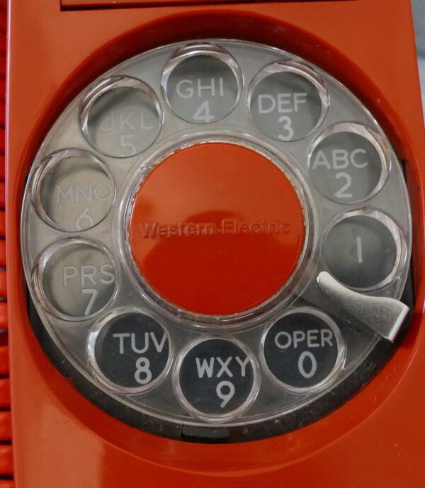 Western Electric Rotary Dial Trimline Telephone In Tested & Working Condition - Image 5