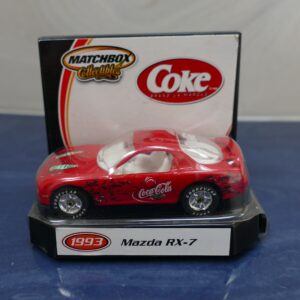 Coca-Cola 1993 Mazda RX-7 Matchbox Collectible