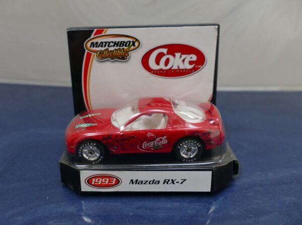 Coca-Cola 1993 Mazda RX-7 Matchbox Collectible