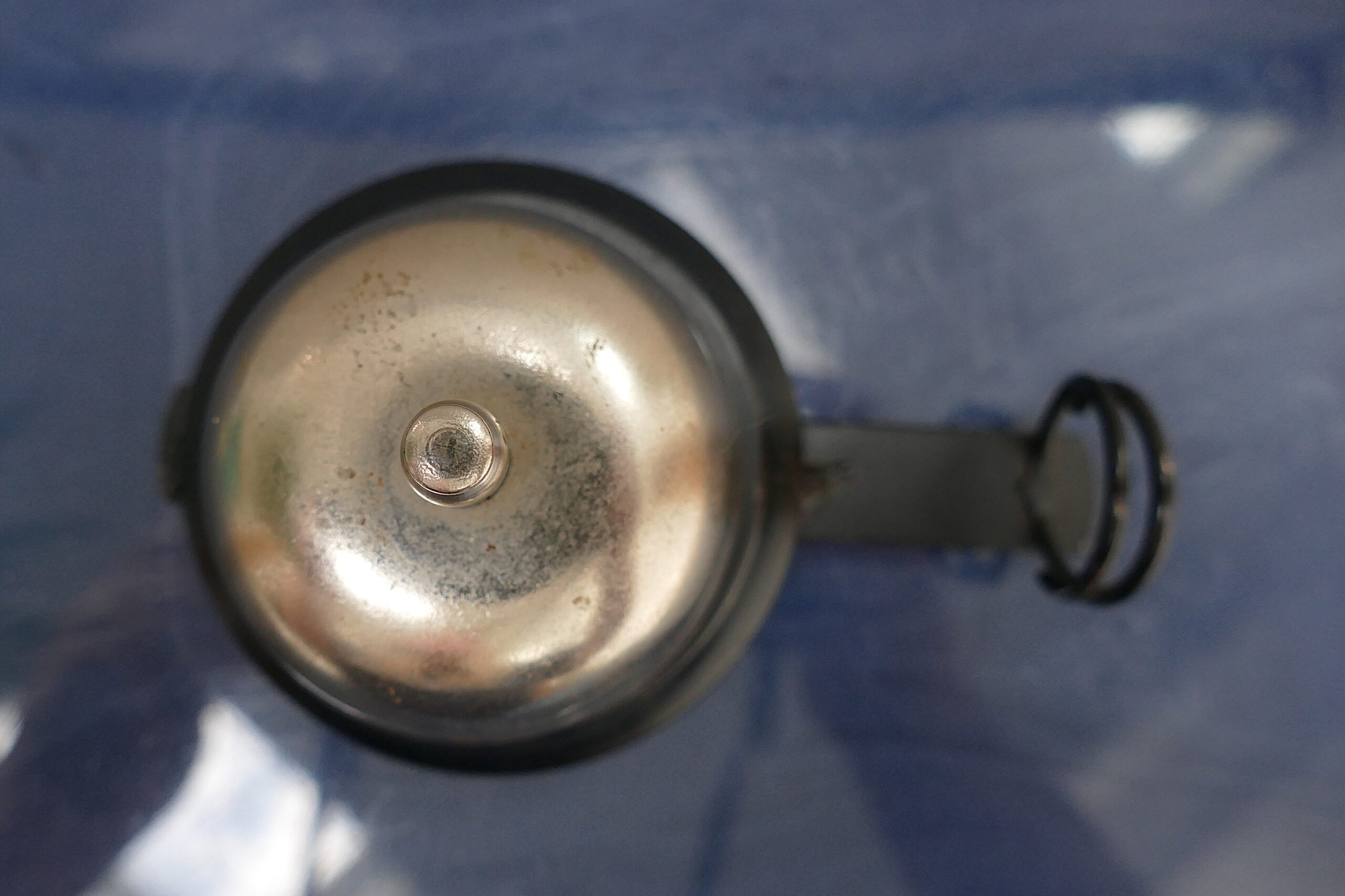 Vintage Desk Bell with Attached Letter Holder - Image 5