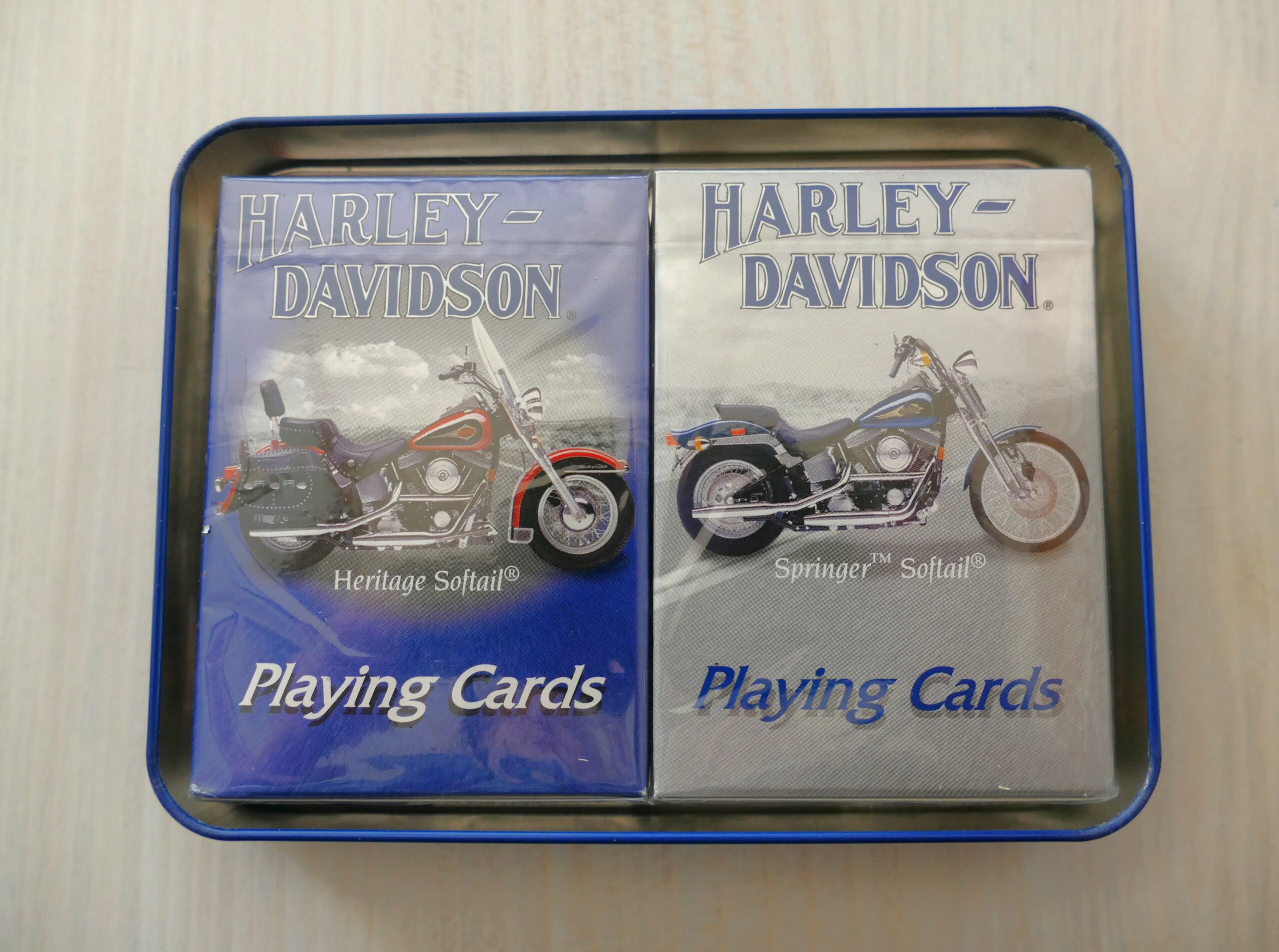 Harley-Davidson Collectible Tin & Playing Cards - NIB - Image 5