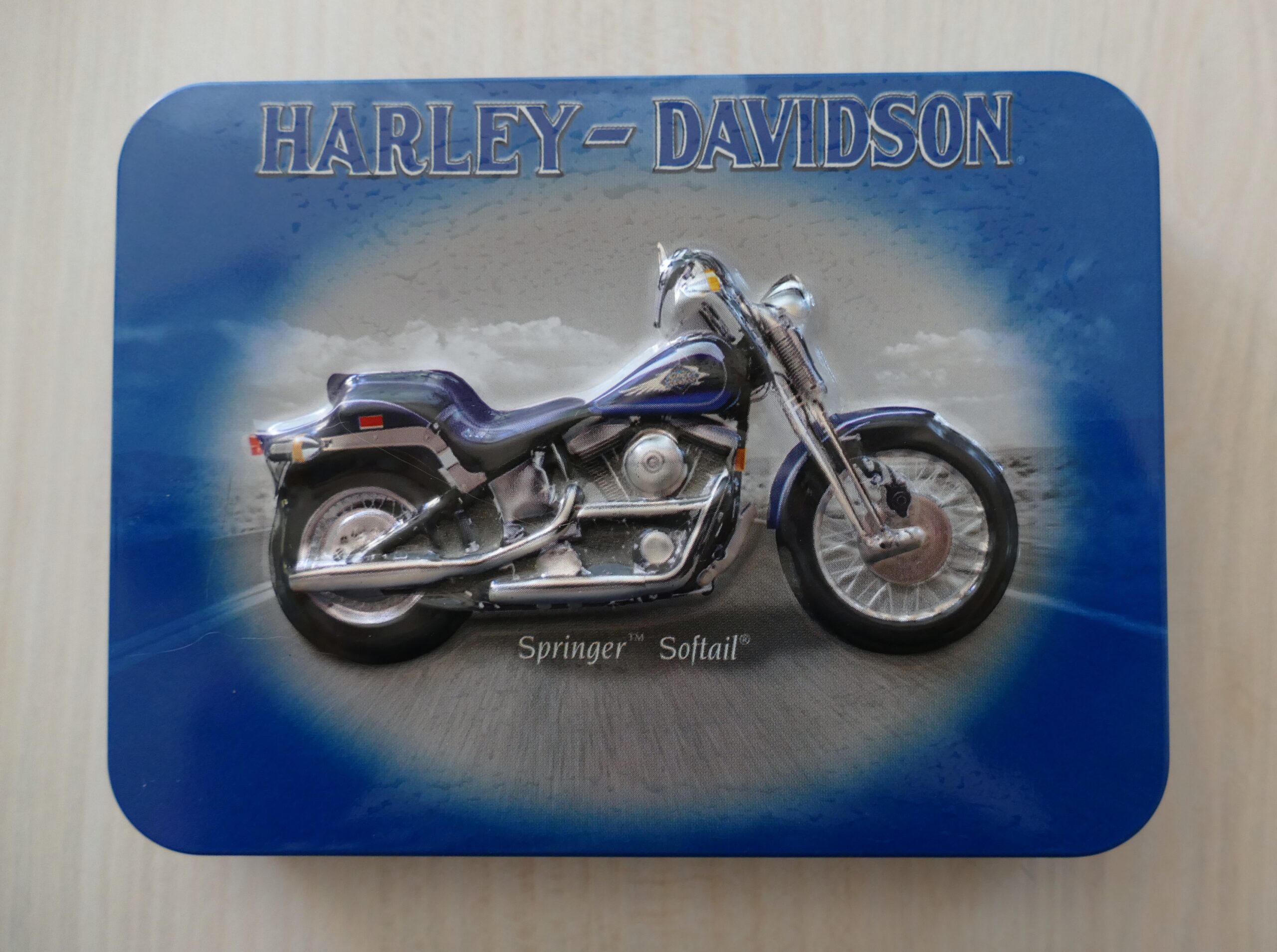 Harley-Davidson Collectible Tin & Playing Cards - NIB - Image 3