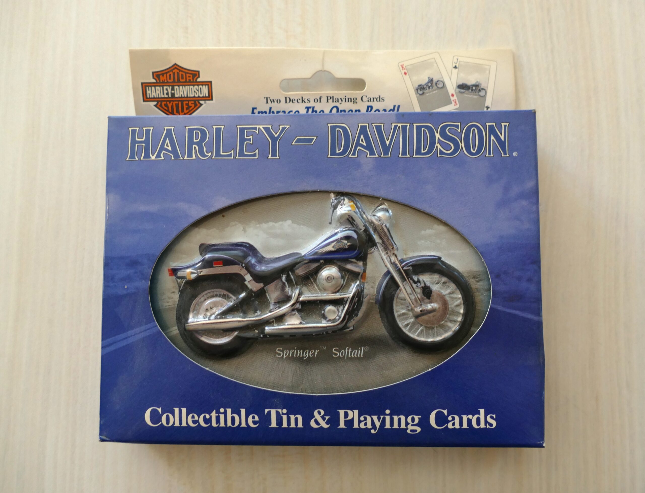 Harley-Davidson Collectible Tin & Playing Cards