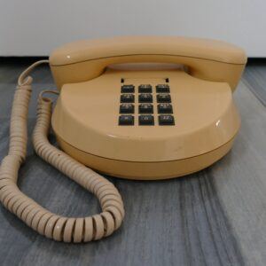Northern Telecom Round Telephone In Tested & Working Condition