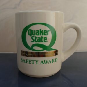 Quaker State Safety Award Mug