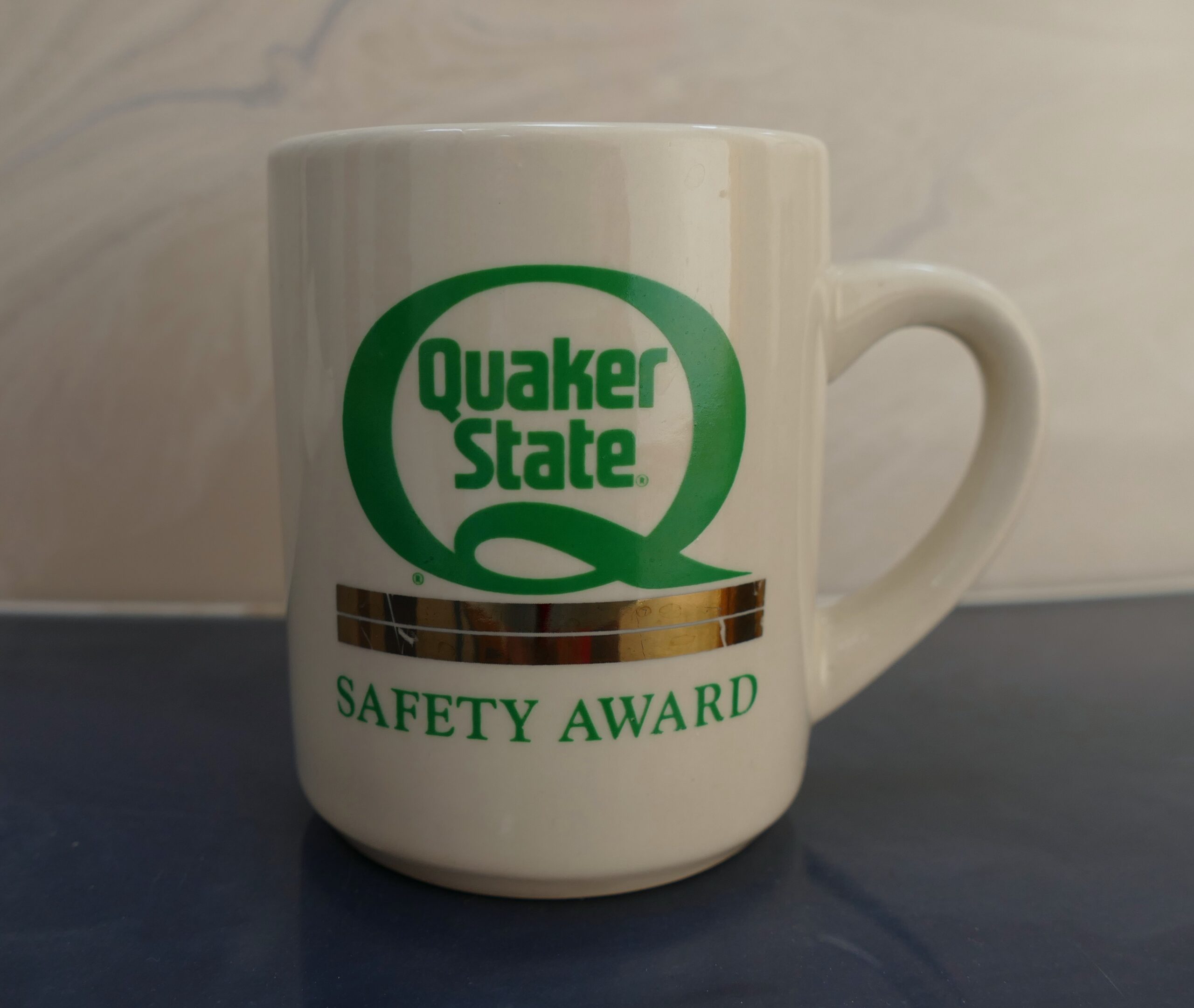 Quaker State Safety Award Mug