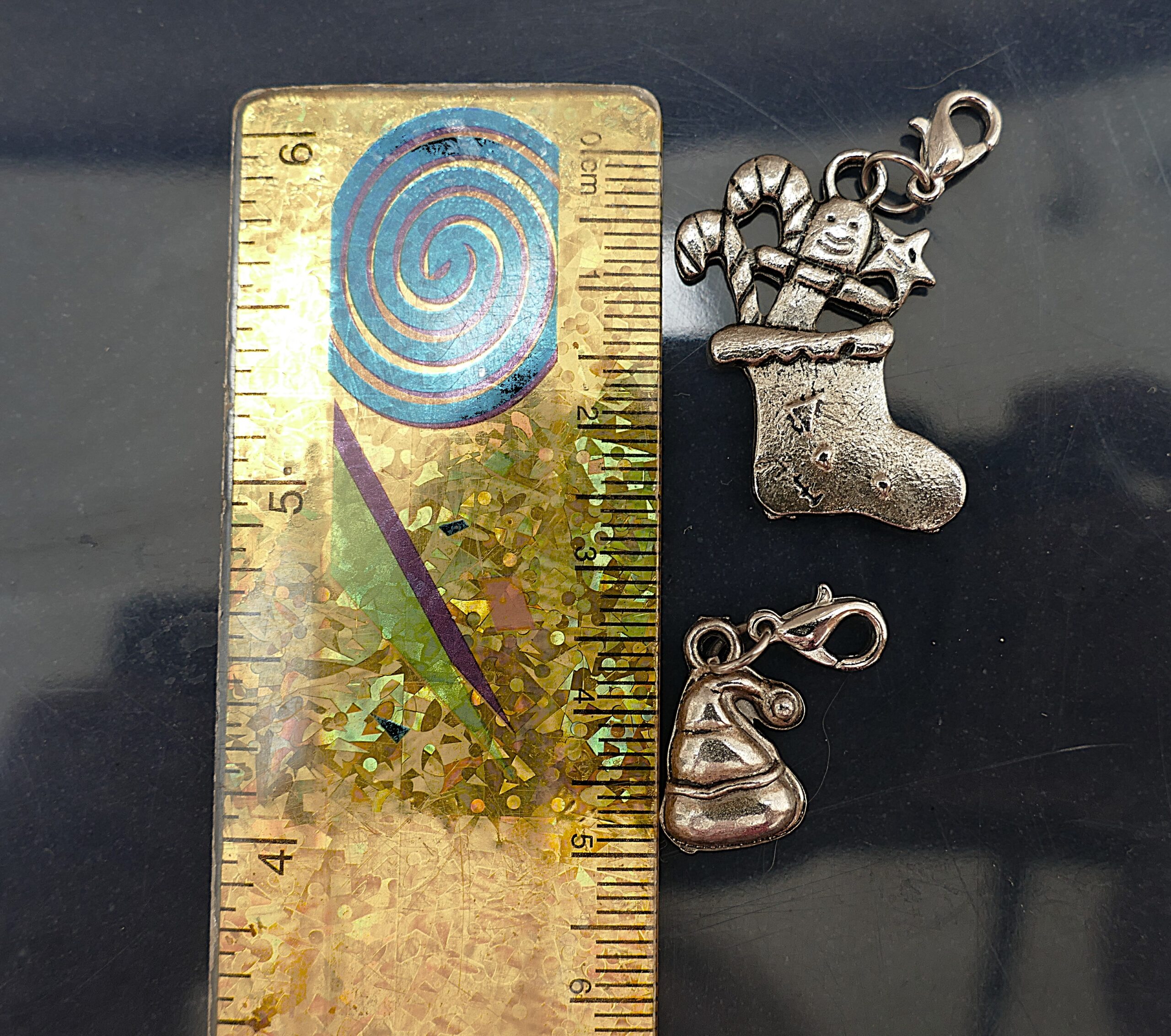 Set of Two Silver Christmas Charms - Image 6
