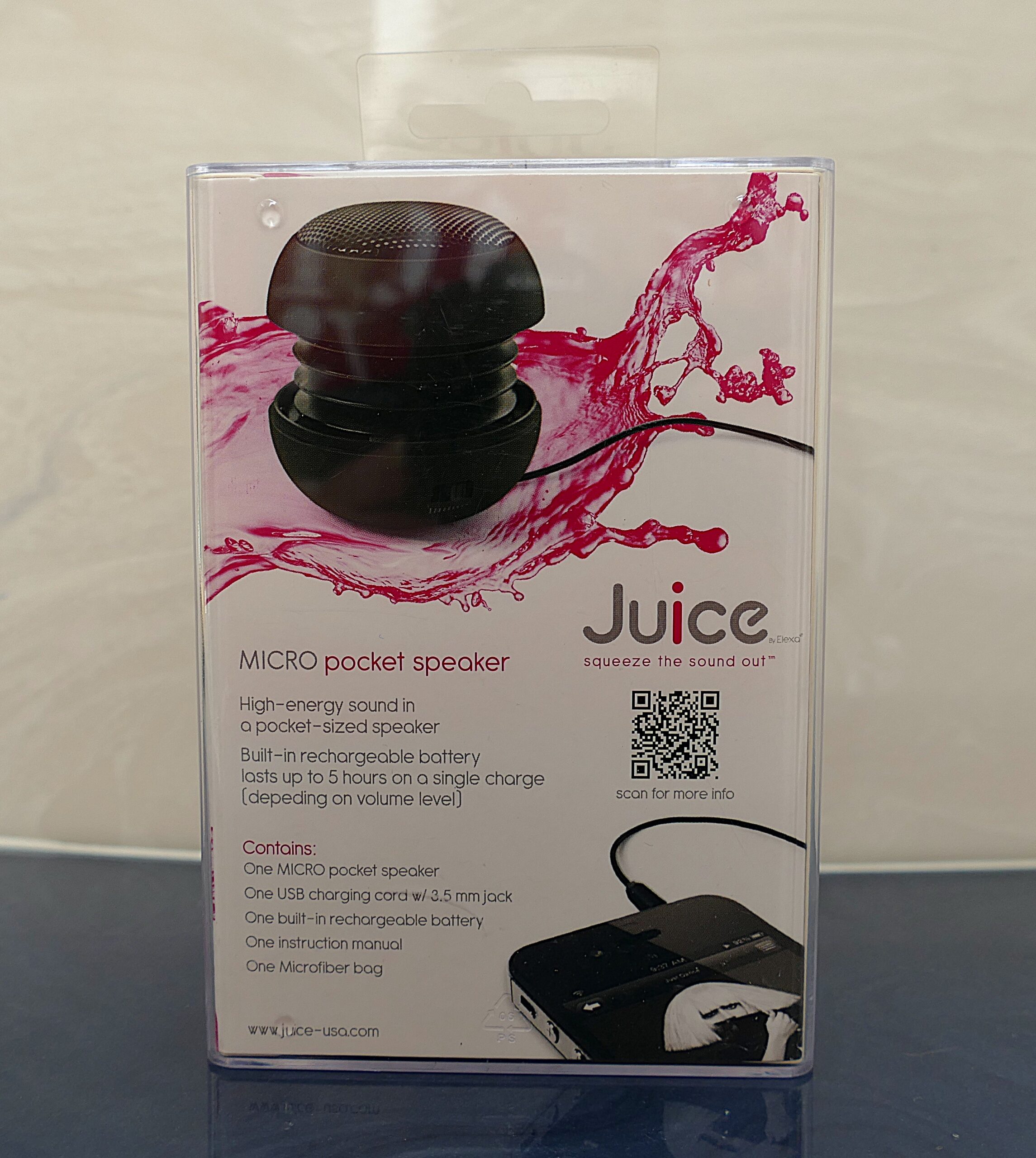 Juice Micro Pocket Speaker