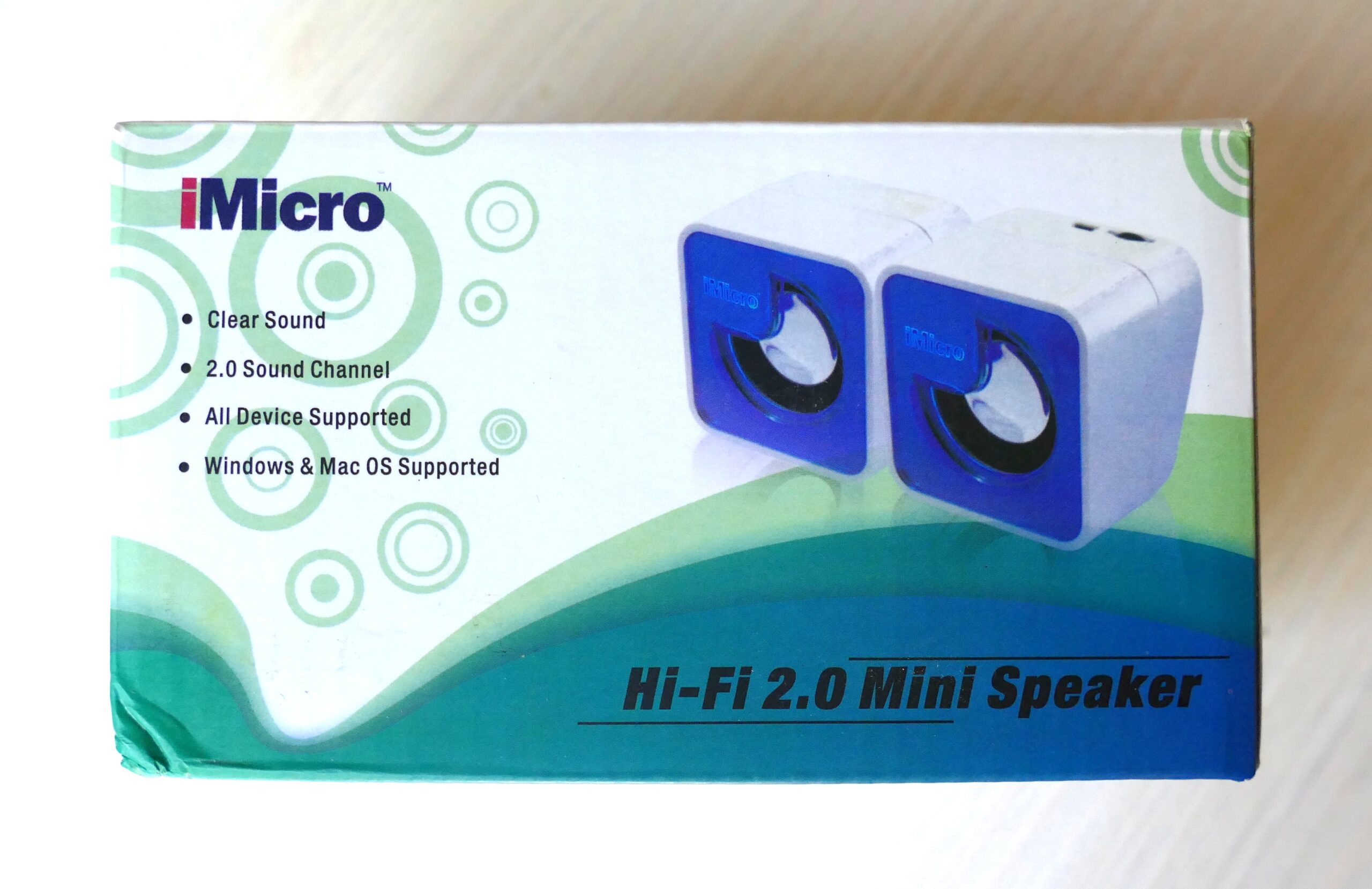IMICRO HI-FI 2.0 MINI SPEAKERS