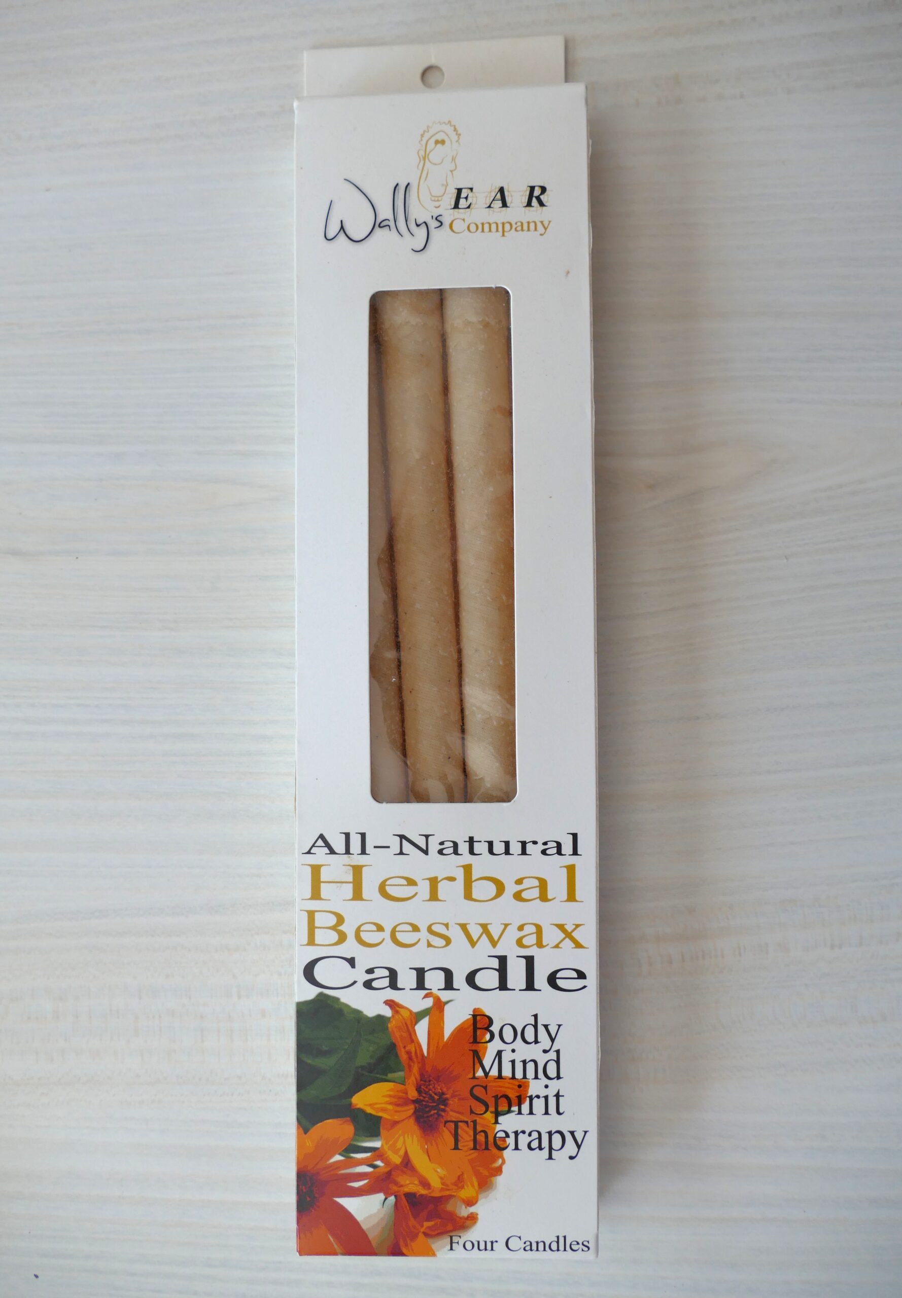 Wally’s Ear Company All-Natural Herbal Beeswax Candles