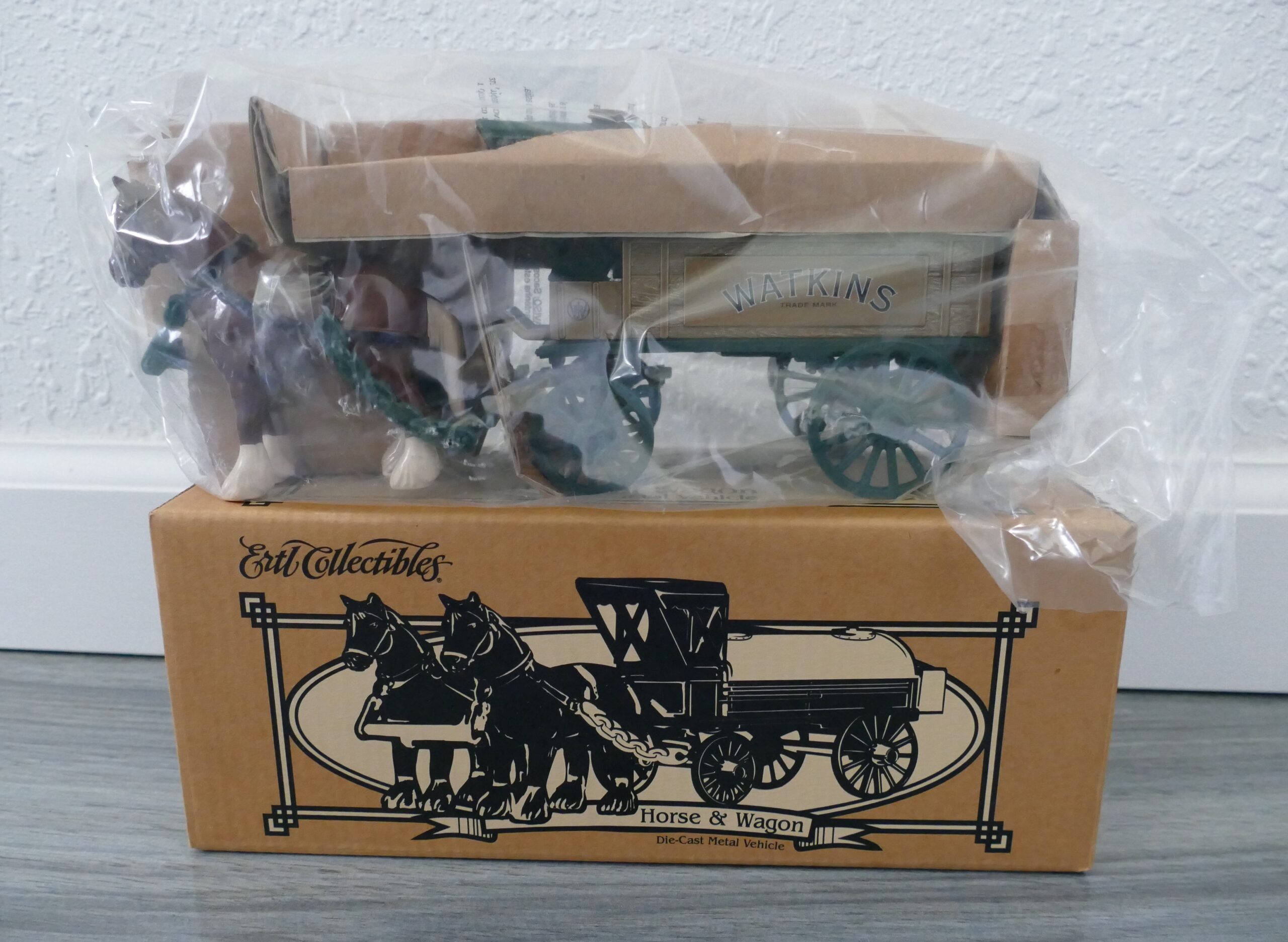 Ertl Collectibles Horse & Wagon Die-Cast Metal Vehicle